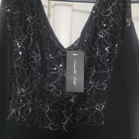 Candalite Petite black body con dress - Picture 4 of 8